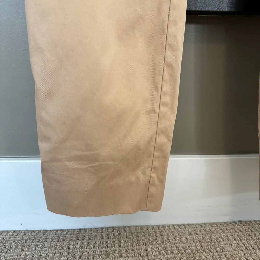 Ralph Lauren Straight Leg Khaki Pants - size 4 - Picture 2 of 8